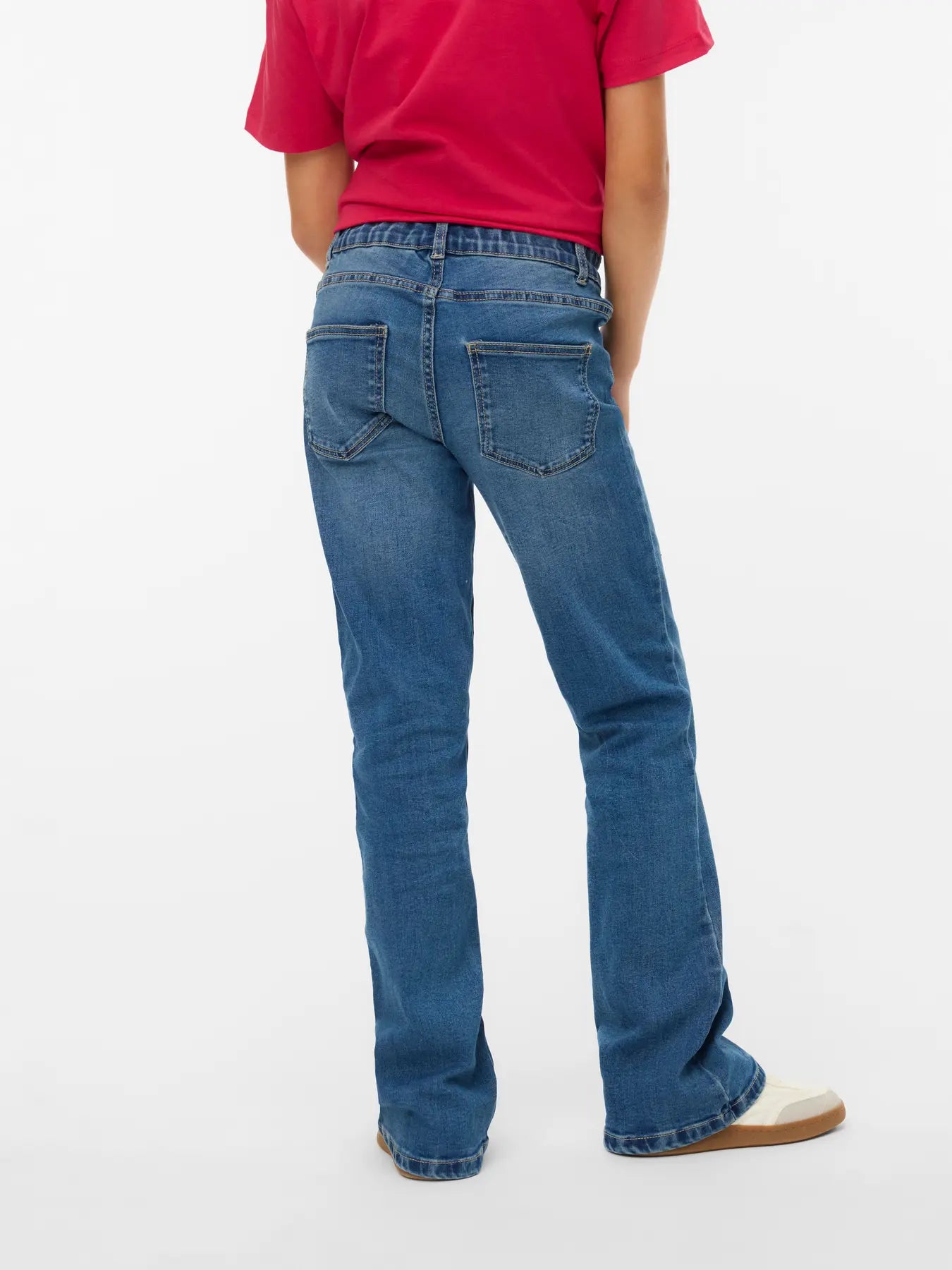 RIVER FLARED JEANS MEDIUM BLUE